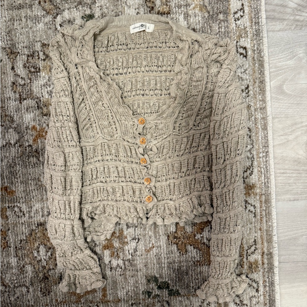 Natural Life Long Sleeve Top